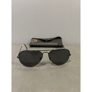 Ray Ban Aviator Large Metal Black RB3025 L2823 58~14 3N Sungalsses
